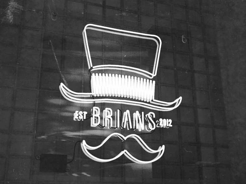 BRAINS HAIR BAR BRANDING CONCEPT 3d adobe after effects adobe illustrator adobe photoshop badge barber pole barbershop behance branding business card cinema4d cinematography compositing concept art gif logo motion design neon sign octane render t shirt