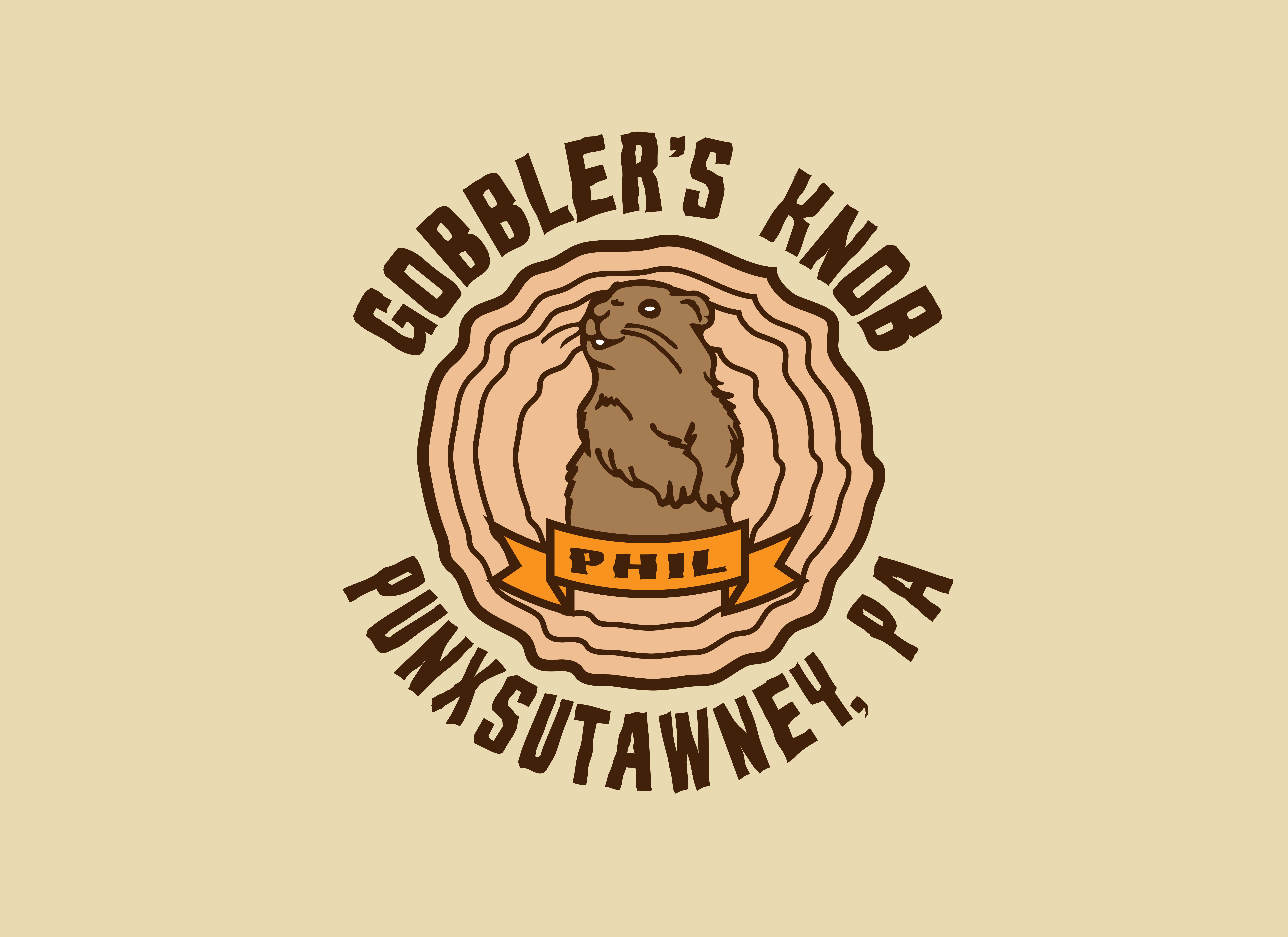 Groundhog Day Punxsutawney Phil T-Shirt Design adobe illustrator design graphic design graphic tees illustration logo print design sticker design t shirt design typography vector