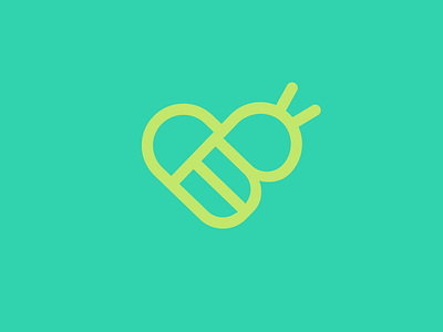 Bee bee bee logo bold bold logo branding bug geometrical heart heart logo honey logo logo design logotype