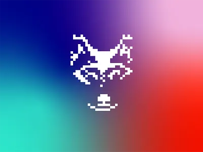 Clever Wolf Logo 8 bit 8 bit art adobe illustrator brand identity branding clever wolf design icon illustration logo vector