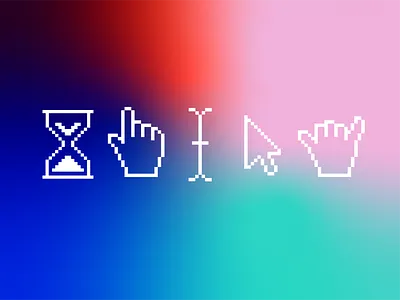 Clever Wolf Icons 8 bit 8 bit art adobe illustrator brand brand identity branding clever wolf iconography icons illustration