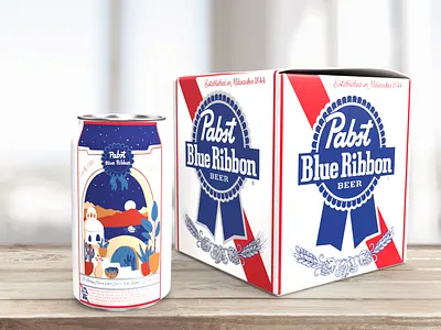 PBR Art Can Finalist! branding design illustration illustrator product design
