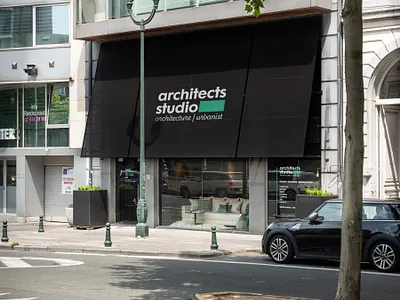 Architects Studio Logo Design ada adaglobal adapakistan amzakworks architecture black brand design branding creative design designagency logo logo design minimal minimalist design minimalist logo modern studio sustainable urban