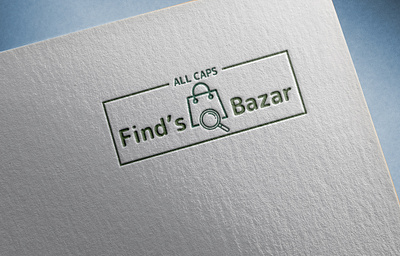 Find bazar 3d logo branding business logo combination logo creative logo creative logos gif corporate design hand drawn logo minimal minimalist modern logo vintage logo