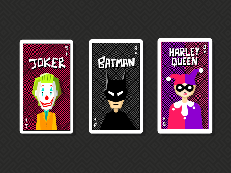 DC Cards by Ronak Mantri on Dribbble