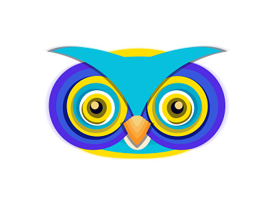 OWLY EYES adobe illustrator character graphic art graphic design icon illustration india logo owl vector