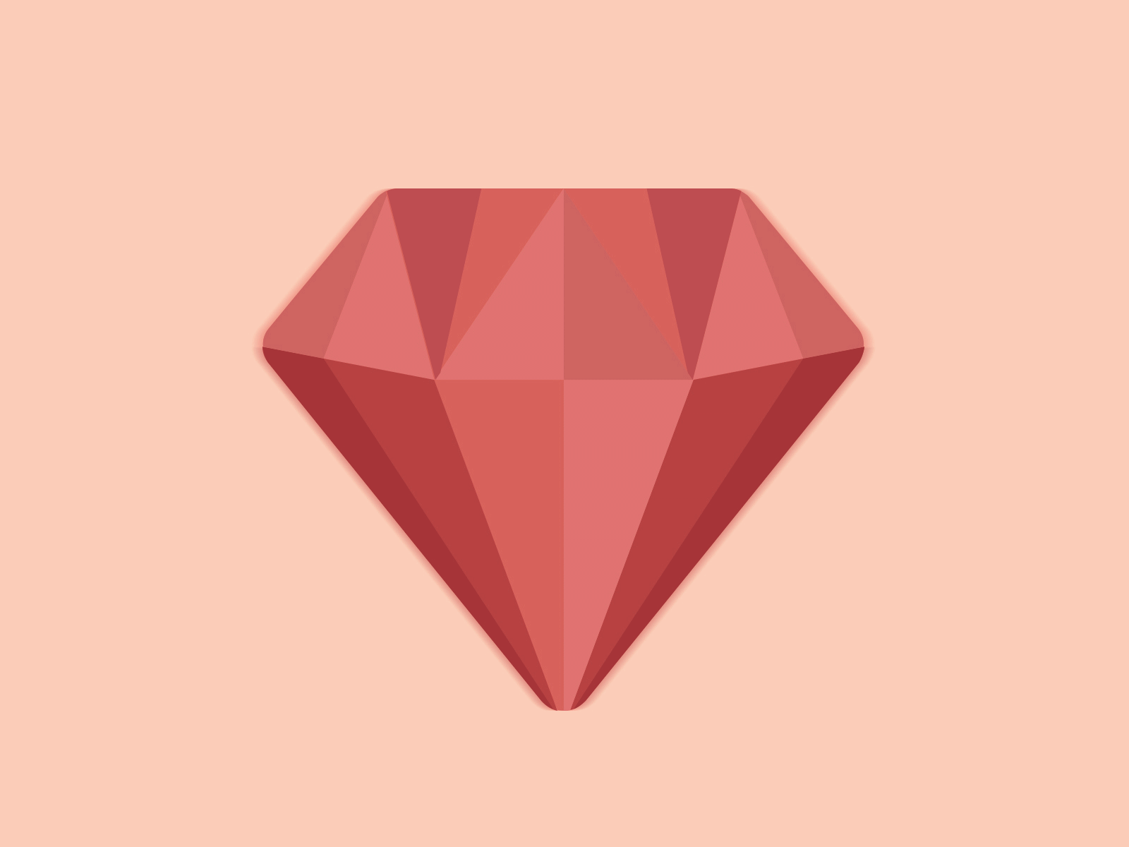 GemStone Illustration gemstone graphic design icon illustration vector