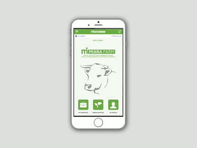 MIARA FARM App - Interaction Design android animation apple apps clean farm green interaction invest ios mobile order payment prototype service simple startup transition ui ux