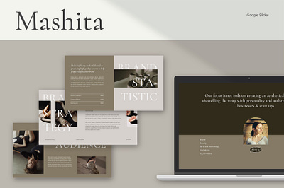 Mashita branding brandingkit design googleslides keynote moodboard powerpoint presentation template trending typography welcomekit