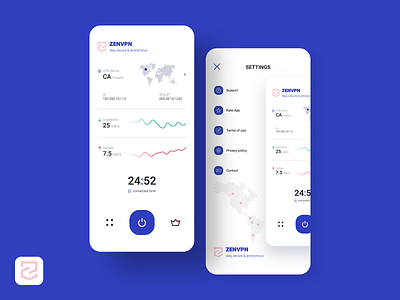 ZENVPN app app design ios proxy vpn