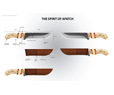 Spirit of Apatch concept art design illustration vector