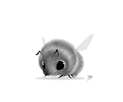 Mini beez concept art design digital digital painting illustration