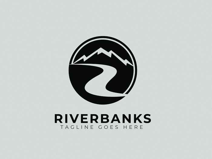 Riverbanks Logo Template by agoes budy on Dribbble
