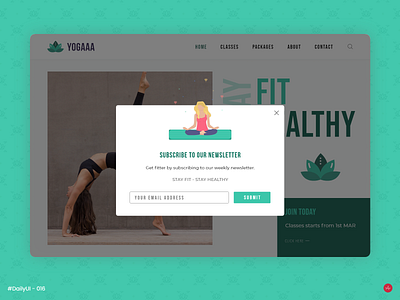 Pop-Up / Overlay UI - #DailyUI #016 - Design Challenge 016 daily 016 daily 100 challenge daily ui daily ui 016 daily ui challenge dailyui dailyui016 dailyuichallenge overlay overlays popup design popup window subscription box ui ui daily 016 ui design uidaily uidaily016 uidesign