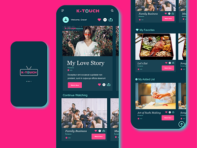 Daily UI UX Project: TV APP landing page 2 app branding dailyui dailyuichallenge design graphic design icon ui ux web