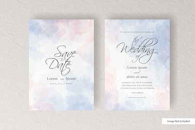 Wedding invitation card template with of hand painted abstract abstract art background brush card creative design drawing graphic illustration invitation modern paint paper template texture vector wallpaper watercolor wedding