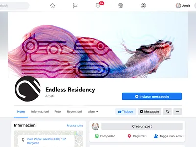 Endless Residency branding design system graphics iconography icons illustration infographics logo logo design vector