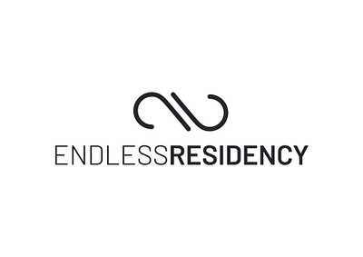 Endless Residency branding graphics iconography icons illustration logo logo design typography vector