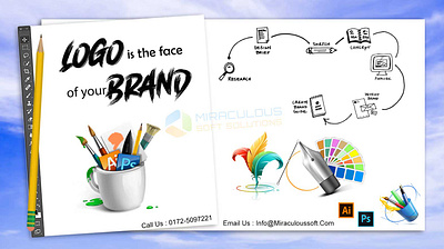 Custom Logo Design brand promotion design logo gif design web design