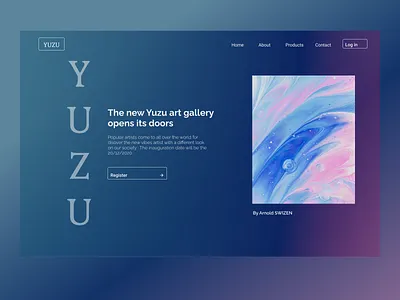 YUZU design desktop ui web