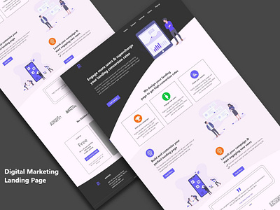 DIGITAL MARKETING Landing Page