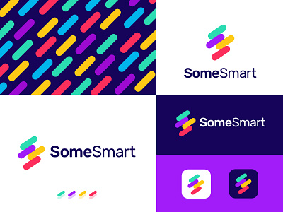 somesmart abstract brand identity branding colorful hire logo designer logo logo agency logo mark logos logoset medical medical logo minimal minimalist logo mobile modern morden pattern pill ss logo