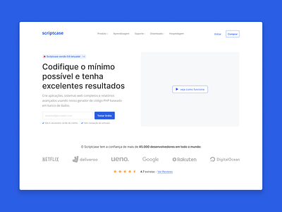 Scriptcase New (Header - WIP) header ui ui design web web design webdesign