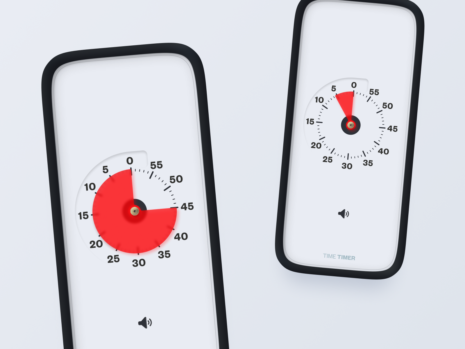 Example of TIME TIMER.  Countdown Timer