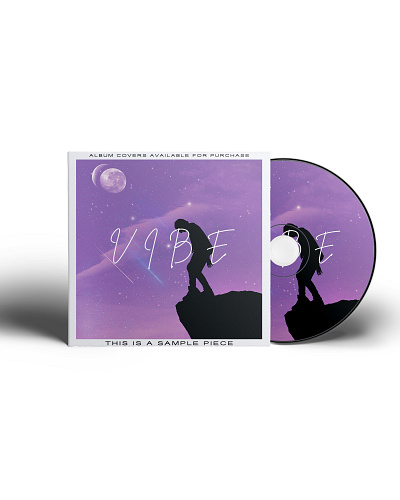 Vibe aesthetic album album cover cover cover art design mood space stars
