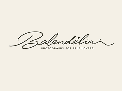 Balandėliai brand design branding calligraphy cosy custom flow flower handwritten lettering logo minimal minimalist logo photography logo process script signature signature logo type wedding