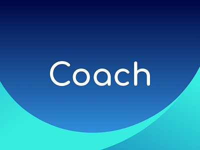 Coach v2 brand gradient gradient color gradient logo