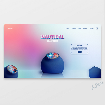 Nautical - smart assist, web concept branding concept design figma interface ui uidesign ux uxdesign uxui web webdesign website