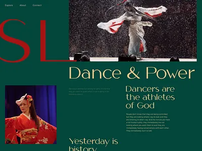 A Theatre Arts Theme actor color concept concert dance design layout theatre tickets tour typogaphy webdesign