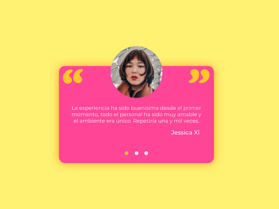 Daily UI 039 - Testimonials app daily ui dailyui design minimal testimonial testimonials typography ui ui design uidesign userinterface ux uxdesign