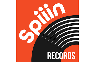 Record Label Logo dailylogo dailylogochallenge day 36 logo record record label spiiin vector