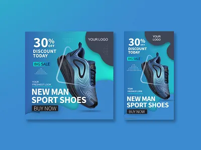 Social Media Post-story Sport Shoe Sale story artwork banner ad branding design discount facebook ad flash sale illustration logo social media super sale