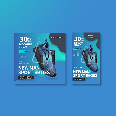 Social Media Post-story Sport Shoe Sale story artwork banner ad branding design discount facebook ad flash sale illustration logo social media super sale