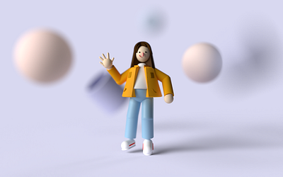 Being a toy 3d 3d art adobe adobe creative cloud adobe photoshop character character design clean clothes color concept creative gradients illustration minimalist toy visual design