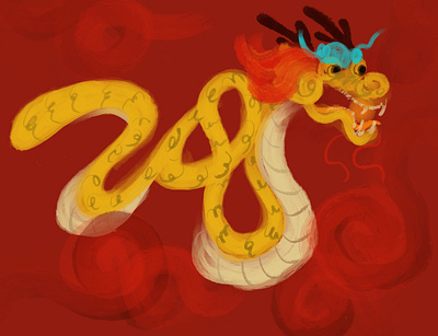 2024 year of the dragon 2024 24 chinese new year dragon illustration lunar new year