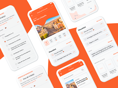 Projects - Wonderlust app branding design graphic design interface mobile mobile app mockup travel travel app traveling ui user experience user interface ux