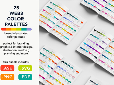25 Web3 Color Palettes for Adobe