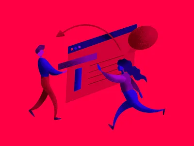 User experience blog illustration procreate ux