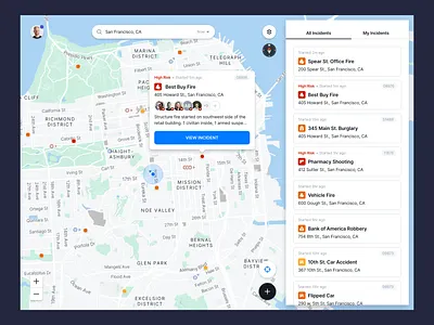 NextNav - All Incident View