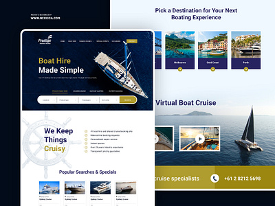 Yacht Rental - Website Design boat rental booking app ecommerce elegant website elementor listing website luxury website modern website online booking prestige rent rental app rental website transportation traveling wordpress website design yacht yacht club yacht rental yachts