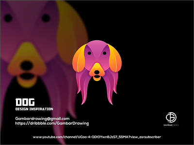 dog design inspiration branding design gambardrips graphic graphicdesign illustration logoawesome logodesign modaltampang vector