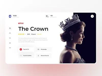 Smart TV App design concept application creative dashboard graphics illustration illustrations interface minimal movie app netflix product design smart tv tv app ui ux voice assistant weather website website design