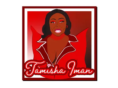 RuPaul's Drag Race Season 13 "Tamisha Iman" apparel design drag queen funny graphic design illustration rupauls drag race