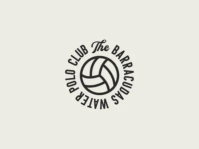 The Barracudas H2O polo apparel design apparel logo badge badge logo ball barracuda circular logo croatia emblem emblem logo graphic design shirt sports branding sports logo t shirt design t shirt illustration typography water polo