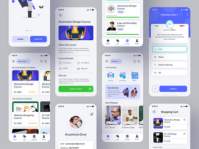 i-Magnus App Redesign app app design app redesign appdesigner education education app education website elearning elearning courses elearningapp learning app learningapp modernapp uidesign uidesigner uidesigning uiux uxui webdesigner websitedesigner