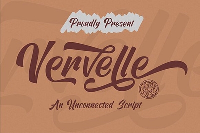 Vervelle Script - Free Font With Commercial License app commercial use font free freebies handwritten font script typography ui ux web